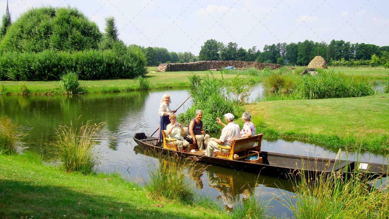 Janischs Fewo Im Spreewald, Terrasse, Grosser Garten Und Blick Inklusive Unterspreewald Ngoại thất bức ảnh